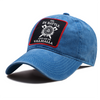 Viking Shield Cap Cotton Adjustable Royal Blue Hat