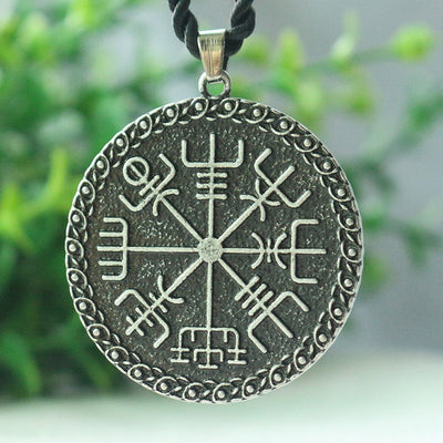 Viking Odin's Symbol Of Norse Runic Pendant Necklace - Viking Jewelry Life