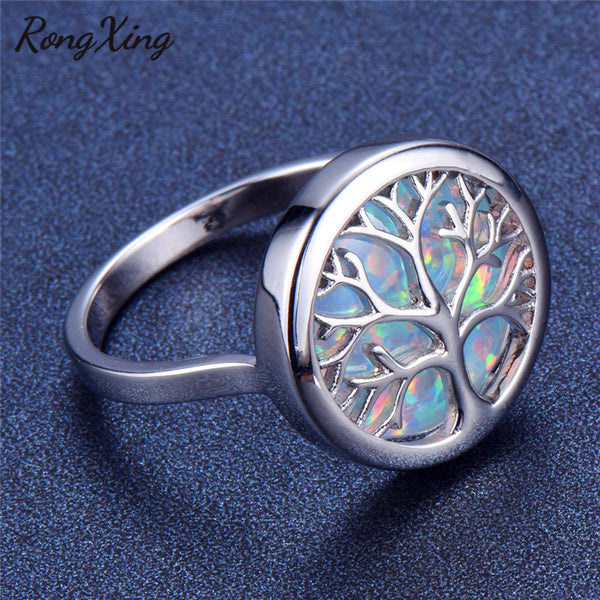 Yggrasil World Tree Silver 925 Sterling Silver Filled Ring Sz 6 -10 Un