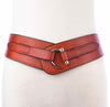 Quality Wide Retro Leather Belts 3 Colors Fits Waist 29-35 Inches Belt for Women