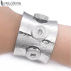 Replica Hammered Bracelet 3-Snap Button 18/20 mm Cuff