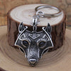Wolf Talisman Norse Viking Amulet Keychain Pendant Antique Silver Antique Bronze Antique Black Antique Copper - Viking Jewelry Life