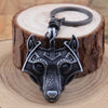 Wolf Talisman Norse Viking Amulet Keychain Pendant Antique Silver Antique Bronze Antique Black Antique Copper - Viking Jewelry Life