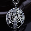 Norse Tree Of Life Pendant Necklace Real 925 Sterling Silver Jewelry Unisex!  For All Viking Collectors! - Viking Jewelry Life