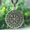 Viking Odin's Symbol Of Norse Runic Pendant Necklace - Viking Jewelry Life