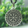 Viking Odin's Symbol Of Norse Runic Pendant Necklace - Viking Jewelry Life