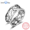 Viking/Norse Solid 925 Sterling Silver Ring 6-8 Vine Wave Vintage Women Unisex