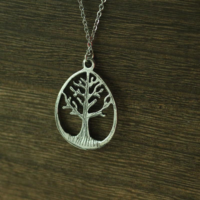Viking/ Norse World Tree Pendant Zinc Silver/ Bronze/ Or Gold-Tone 18" Necklace  Unisex