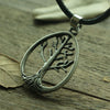 Viking/ Norse World Tree Pendant Zinc Silver/ Bronze/ Or Gold-Tone 18" Necklace  Unisex
