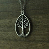 Viking/ Norse World Tree Pendant Zinc Silver/ Bronze/ Or Gold-Tone 18" Necklace  Unisex