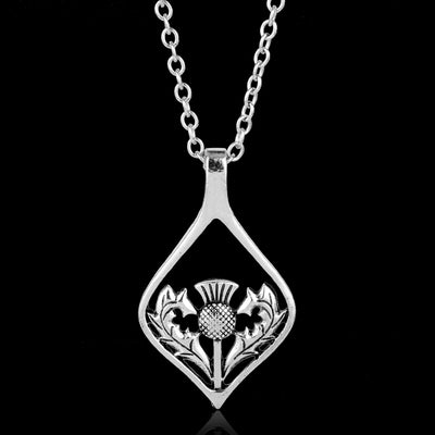 Viking/Norse Iconic Insignia Zinc Silver 2.8 cm Pendant with Chain Unisex