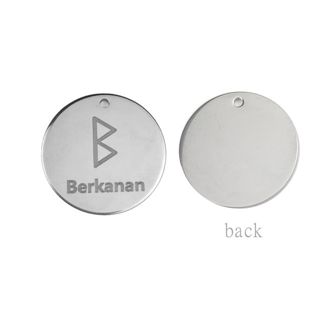 Viking/Norse Rune Bracelet Charms Zinc Alloy Choice of 24 Styles Unisex