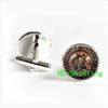 Viking Rustic Warrior Cufflinks Pair Copper in 5 Colors Men / Unisex