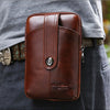 New Genuine Leather Vintage Belt or Waist Bag Purse Cell Phone Concert Bag