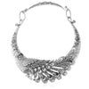 Retro Peacock Copenhagen 4 Colors Zinc Alloy Collar Necklace