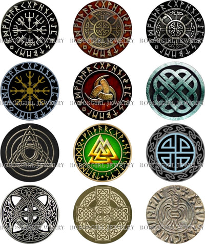 A+ Viking Norse 10 Pk. Alloy 12,18 & 20mm Snap Button