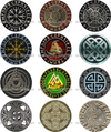 A+ Viking Norse 10 Pk. Alloy 12,18 & 20mm Snap Button