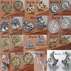 Viking Vintage Silver Or Bronze Zinc Stud Earrings 26 Choices