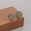 Viking Vintage Silver Or Bronze Zinc Stud Earrings 26 Choices