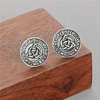 Viking Vintage Silver Or Bronze Zinc Stud Earrings 26 Choices