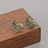 Viking Vintage Silver Or Bronze Zinc Stud Earrings 26 Choices