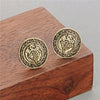 Viking Vintage Silver Or Bronze Zinc Stud Earrings 26 Choices