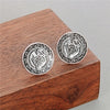 Viking Vintage Silver Or Bronze Zinc Stud Earrings 26 Choices