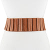 Vintage Comfort Leather Belt Tan, Brown, Black & Red Adjusts 27”-32”