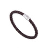 Braided Leather Bracelet 15 Colors Magnetic  Closure Unisex