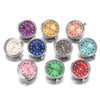 Watch Snap Button 18mm Zinc 30 Colors Fits Snap Button Jewelry