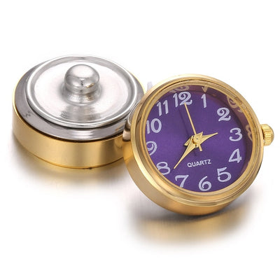 Watch Snap Button 18mm Zinc 30 Colors Fits Snap Button Jewelry